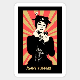 Marry Poppers Retro Sticker